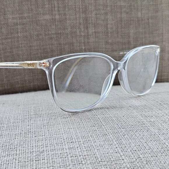 Michael Kors Women Eyeglasses Frame SANTA CLARA MK4067U Clear/Gold Glasses - Picture 1 of 13